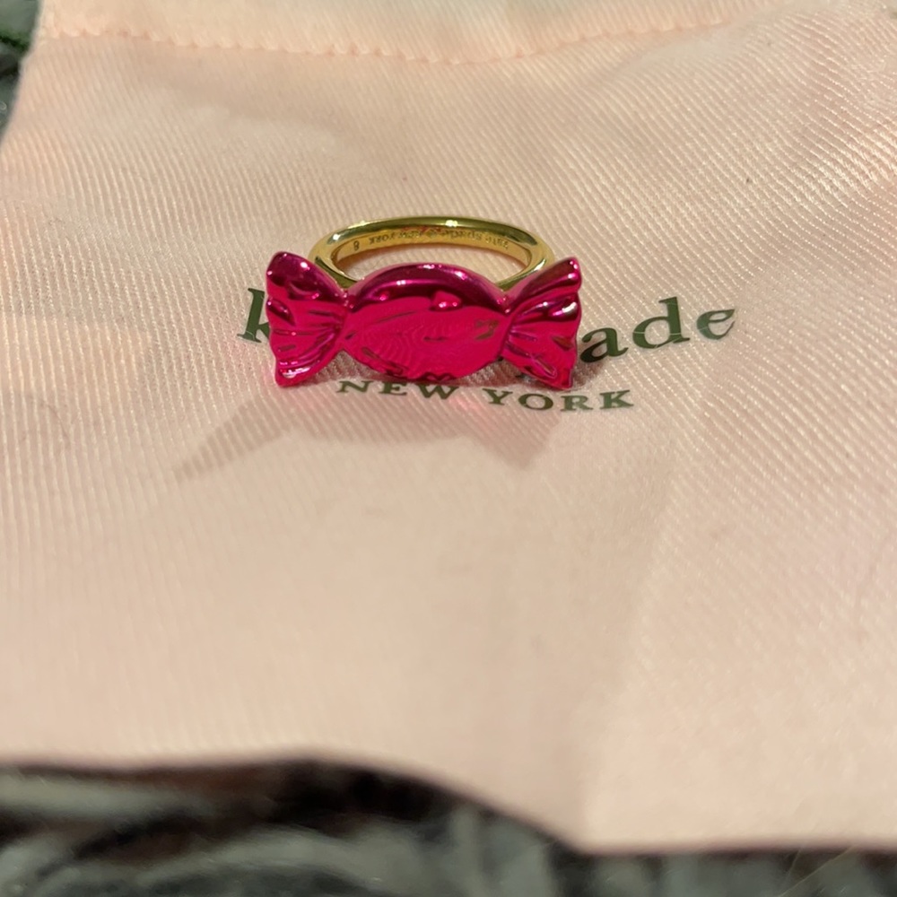 Kate Spade Bow Ring, Sz 8.